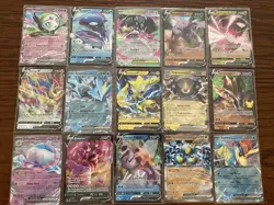 15 ALL ULTRA RARE Pokemon Cards Lot (Vs & ex) No Duplicates No Bulk Near Mint - Image 1