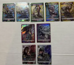9x Union Arena Nikke Card Lot With SR* And SRs See Pictures - Image 1