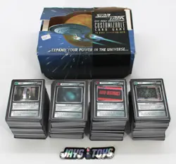 Lot of Star Trek The Next Generation Customizable Card Game 600+ Cards - Image 1