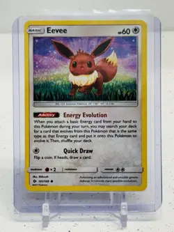 2017 Pokemon Eevee Holo 101/149 General Mills Promotion Card NM - Image 1