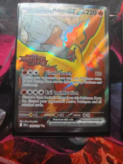 Pokemon TCG Team Rockets Moltres EX Destined Rivals Card 229/182 Stamped - Image 2