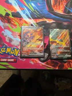 Pokemon TCG Team Rockets Moltres EX Destined Rivals Card 229/182 Stamped - Image 4