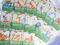 Pokemon Carddass Lot 38 Bandai Vending Series 1996 Japanese Cards Green - Image 1