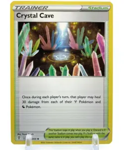 Pokemon EVOLVING SKIES 144/203 Crystal Cave 4X TRAINER 4 Cards TCG Playset X4 - Image 2