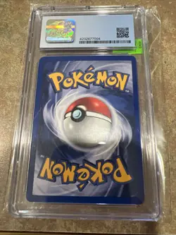 CGC 9 MINT Jumpluff SWIRL 2000 Neo Genesis 7/111 Holo Pokemon Card psa - Image 2