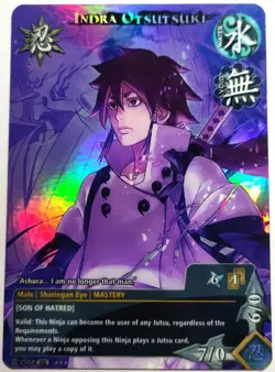 Carte Naruto TCG CCG Collectible Card Game Foil neuf Prism 315 - Image 1