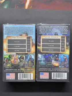 Kryptik TCG Decks: Wicked Prophesy Set. 50 Card Deck + 3 Booster Packs Each! - Image 2