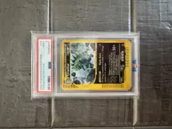 Pokemon TCG Expedition Tyranitar Reverse Holo Rare Card 2002 29/165 PSA 9 - Image 1