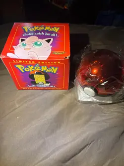 Pokemon Jigglypuff 23k Gold Plated Card Pokeball Burger King - Image 1