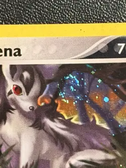 Pokemon Card TCG Mightyena 10/109 EX Ruby and Sapphire Holo Rare LP Big SWIRL - Image 2