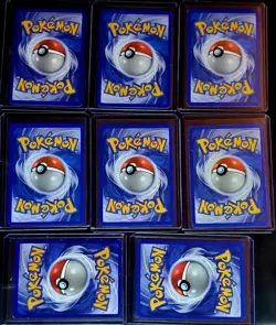 Lot Of 46 Vintage Pokemon Cards Common Uncommon Light to Moderate Played - Image 3
