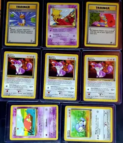Lot Of 46 Vintage Pokemon Cards Common Uncommon Light to Moderate Played - Image 4