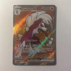 Lycanroc ex - 241/193 - Pokemon Paldea Evolved Full Art Ultra Rare Card NM - Image 1