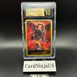 ?PRISTINE CGC10?DON!! Nico Robin Gold Frame EB03 2025 Japanese 16 ONE PIECE CARD - Image 1