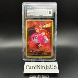 CGC10 DON!! Nami GOLD EB03 Japanese 85 ONE PIECE Card Heroines Edition US SHIP - Image 1