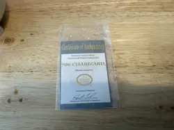 BURGER KING POKEMON 23K CHARIZARD CARD WITH CASE & COA Nintendo - Image 5