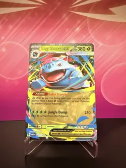 Pokemon TCG Mega Venusaur ex Double Rare ME01: Mega Evolution 003/132 NM Card - Image 1