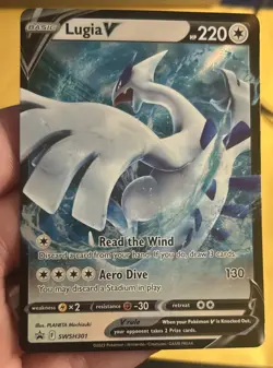 Lugia V SWSH301 SWSH: Sword & Shield Promo Cards Holo - Image 3