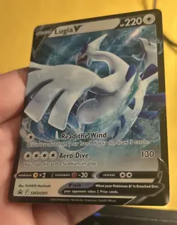 Lugia V SWSH301 SWSH: Sword & Shield Promo Cards Holo - Image 5