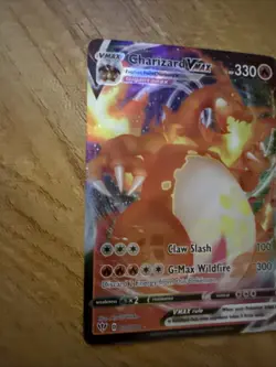 Charizard VMAX Pokemon Card 330 HP Claw Slash G-Max Wildfire - Image 4