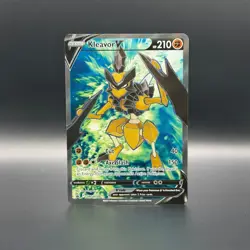 Kleavor V SWSH248 Black Star Promo Full Art Ultra Rare Holo Pokemon TCG Card NM - Image 1