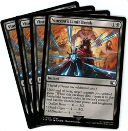 x4 Vincent's Limit Break - Foil - 0126 - Final Fantasy - MTG - NM/M - Image 1