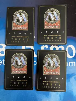 Lot of 4x MTG City of Traitors World Championship Decks Gold Border light play - Image 2