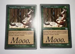 MTG X4 *hungry hungry heifer X4 NM Plus Unplayed Unglued Playset SellbyCyn - Image 2