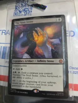 The Soul Stone Marvel's Spider-Man Regular Magic The Gathering MTG NM Mythic - Image 1