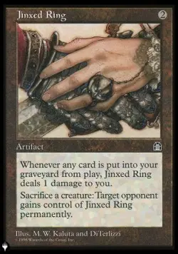 Jinxed Ring [The List] Magic MTG - Image 1