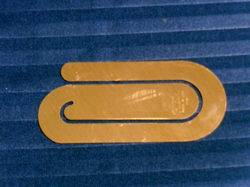 WIZARDS OF THE COAST METAL BOOKMARK/MONEY CLIP (RARE BUCHIN MTG PROMO & SEALED!) - Image 5