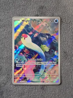 Wiglett 206/198 Illustration Rare SV: Scarlet & Violet Pokemon TCG NMT - Image 1