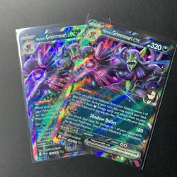 Pokemon TCG Marnie’s Grimmsnarl ex 136/182 SV: Destined Rivals Lot of 2 - Image 1