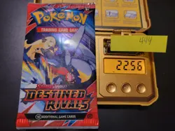 22.56g (Heavy for Lot) Destined Rivals Pokemon Booster Pack - Sealed #444 - Image 1