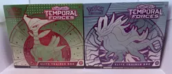 Pokemon TCG: Scarlet & Violet Temporal Forces ETB (LOT OF 2) WW & IL New Sealed - Image 1