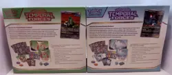 Pokemon TCG: Scarlet & Violet Temporal Forces ETB (LOT OF 2) WW & IL New Sealed - Image 2