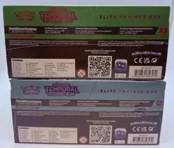 Pokemon TCG: Scarlet & Violet Temporal Forces ETB (LOT OF 2) WW & IL New Sealed - Image 4
