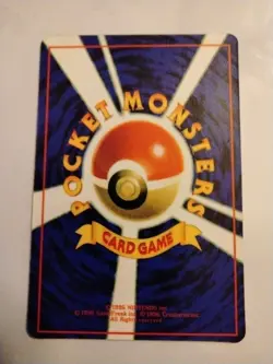 1996 Pokemon Holo Prism Japanese Vending Sticker Rocket Rattata 019 - Image 3