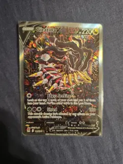 Pokemon TCG Giratina v 186/196 2022 Lost Origin Alt Full Art LP - Image 1