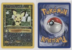 Pichu Pokemon WOTC Black Star #35 1999 - Image 3