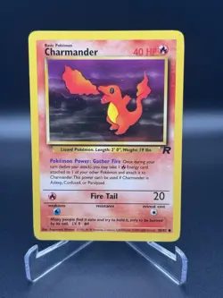 Charmander 50/82 Team Rocket Unlimited EN Pokemon - Image 1