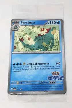 Pokemon Illustration Contest 2024 SVP213 SVP214 SVP215 Promo Sealed - Image 1