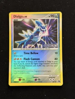 Pokemon Dialga - [Platinum] 16/106 Burger King STAMPED Promo Reverse Holo - Image 1