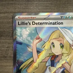 Pokemon TCG Lillie's Determination 169/132 Me01: Mega Evolution Holo NM - Image 2