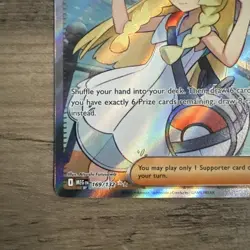 Pokemon TCG Lillie's Determination 169/132 Me01: Mega Evolution Holo NM - Image 3