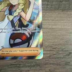 Pokemon TCG Lillie's Determination 169/132 Me01: Mega Evolution Holo NM - Image 4