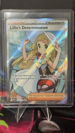 Lillie's Determination (169/132) - Mega Evolutions - Pokemon TCG - NM - Image 1