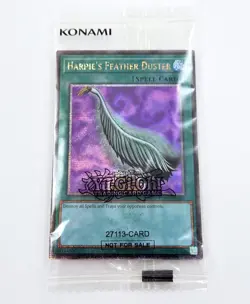 Yu-Gi-Oh • HARPIE'S FEATHER DUSTER ALT ART • QCR Quarter Century EDC1-EN001 M/NM - Image 1