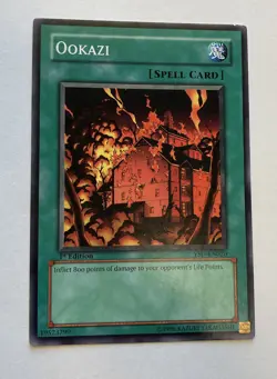 Yugioh OOKAZI-COMMON-1ST EDITIONS-YSD-EN020. Excellent Condition - Image 1