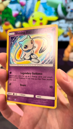 Shining Mew 40/73 Shining Legends Holo Pokemon Card - LP+ - Image 2